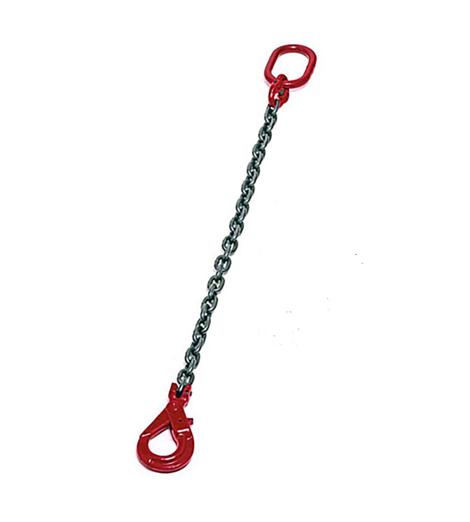 Eslinga de cadena de un ramal simple