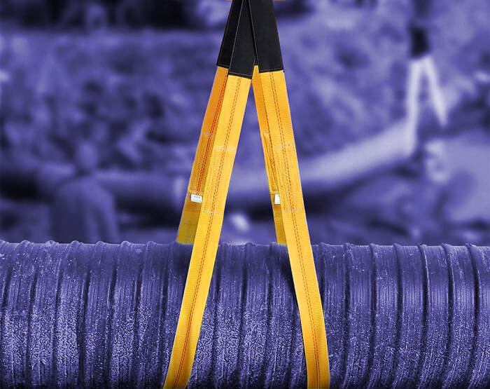 Eslingas de poliéster o eslingas textiles