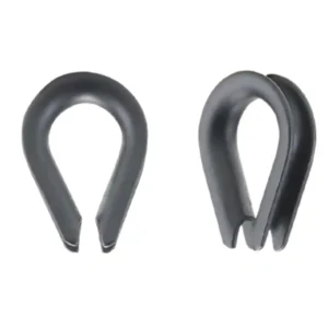 Guardacabos DIN 6899B negro de alta resistencia – especial para escenografía y espectáculos